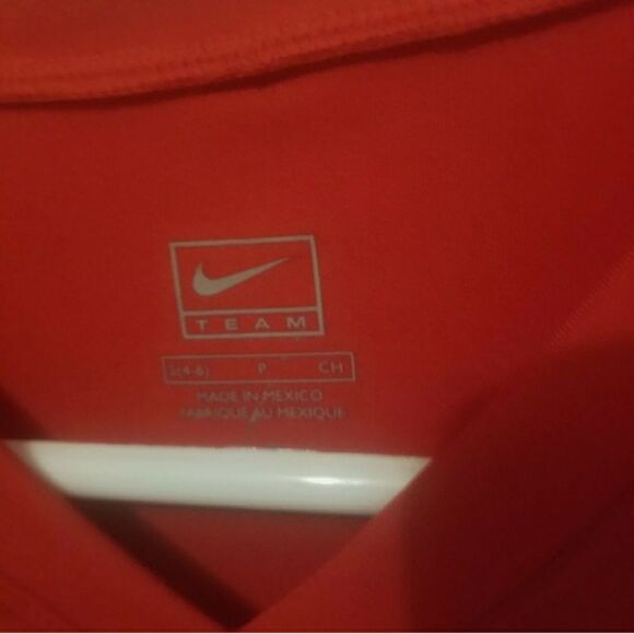 Nike Dri Fit Shirt Sheer Athletic VNeck Tee Activewear Breathable Shirt SZ Small - Picture 5 of 6